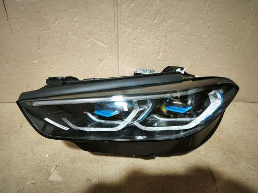 A9 8082647-01 - Фара bmw 8 g14 g15 usa laser shadow black front left complete