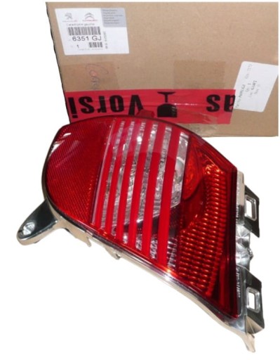 Лампа заднього ходу права задня оригінальна 6351gj Peugeot 2008