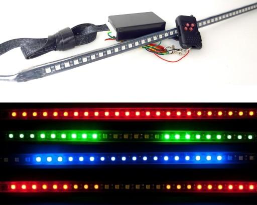 KNIGHT RIDER 48 LED RGB стробоскоп 24V 55cm