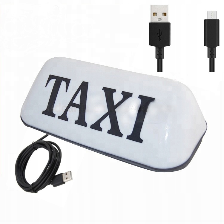 2-242 - Rooster Lamp Taxi Light Uber Bolt LED USB Plug