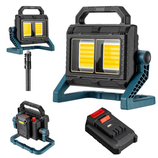 Робоча лампа ДЛЯ МАЙСТЕРНІ Акумуляторна світлодіодна лампа WORKSHOP LAMP PREMIUM