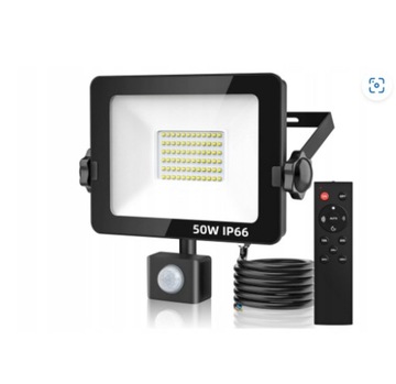 Зовнішня світлодіодна галогенна лампа Прожектор Aomeya SU-FAK50GY 5000LM 50W IP66
