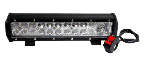 Галогенна лампа 24 x LED CREE COMBO 250 Вт 10000 ЛМ + перемикач для квадроцикла