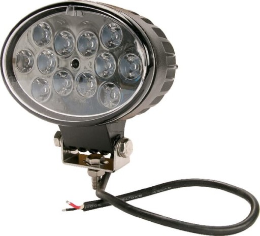 LA10060 - Світлодіодна робоча лампа, овальна 36w 2760lm 10 / 30V сфокусований світло 12 LED Kramp