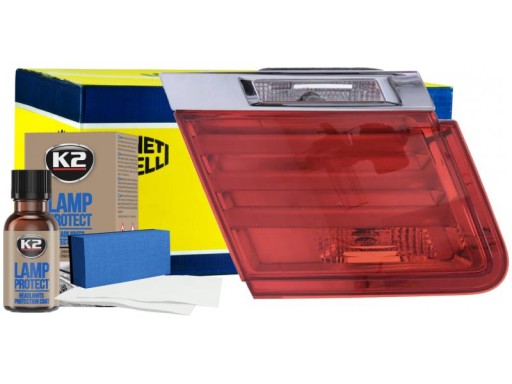 714027000701 - Ліхтар задній l (внутрішня частина, колір скла червоний) bmw 7 f01, f02, f03,