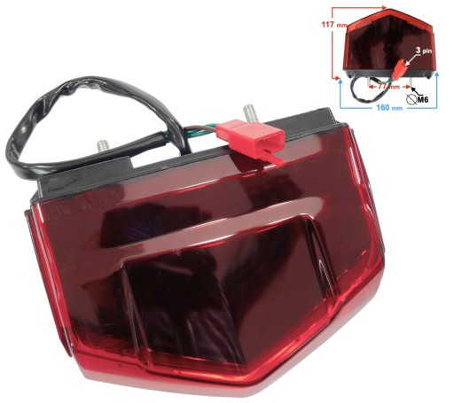 5905220851812 - Ліхтар задній Naked 50