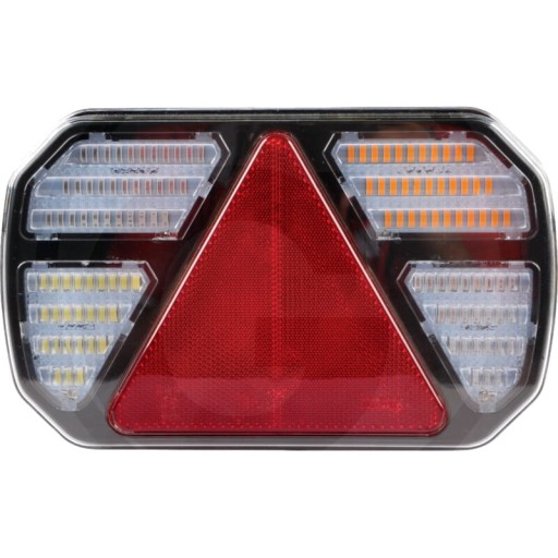 11204932 - Світлодіодний задній ліхтар правий, 245x150x41mm, 12 / 24V, IP65