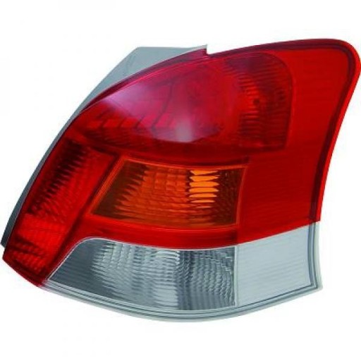 Ліва задня лампа Toyota Yaris II Fl 2009-2011 Czerwone-Blinker світлодіод