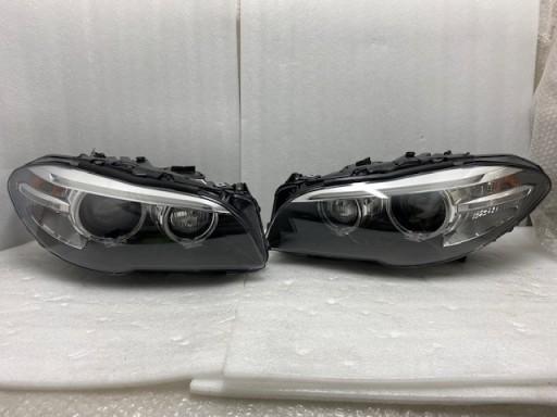 7378513 7424152 - BMW 5 F10 F11 LIFT Би-ксеноновые светодиодные поворотные лампы