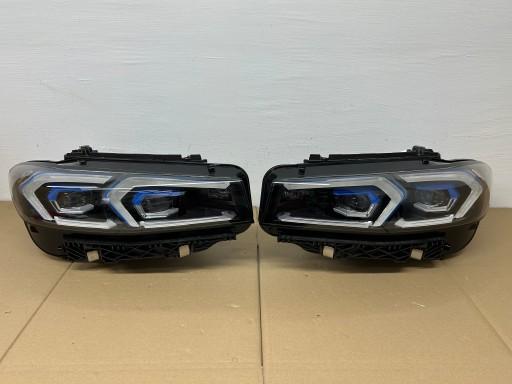 9450801 9450802 - Лівий правий ліхтар BMW 3 G20 LCI Lift Full Led Blue Complete