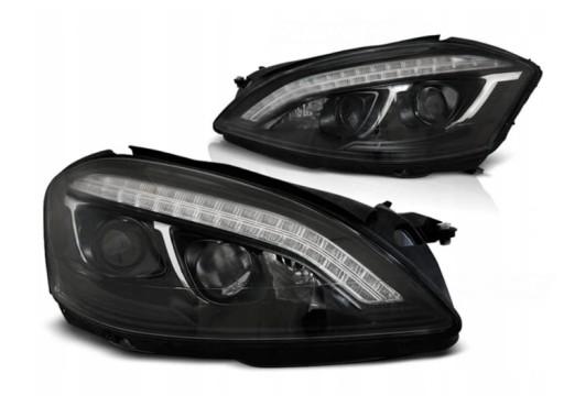 LPMEB3 - Лампы Mercedes W221 S-class 05-09 Black Led Afs