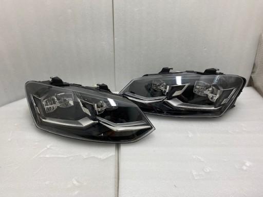 6C1941035 6C1941036 - VW Polo 6C Full Led Ліхтарі Праворуч 2016р