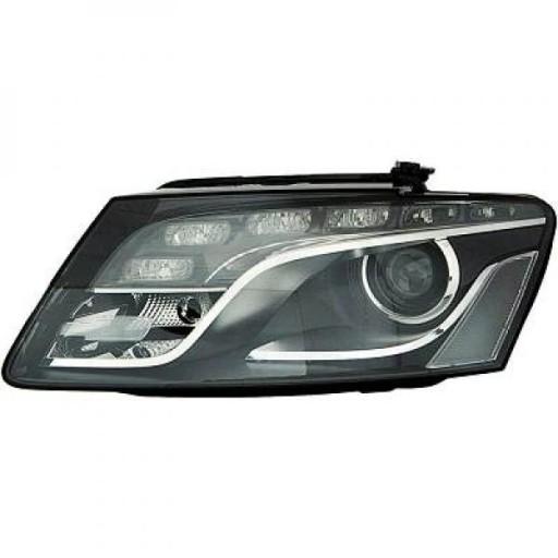 1075285 - Лампи передні Audi Q5 08-12 Clear/Black LED