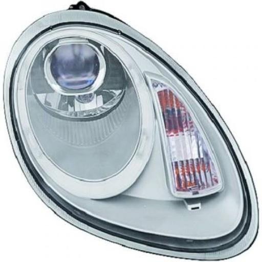 2002485 - Фари передні Porsche Boxter 04-08 Clear/Silver LED
