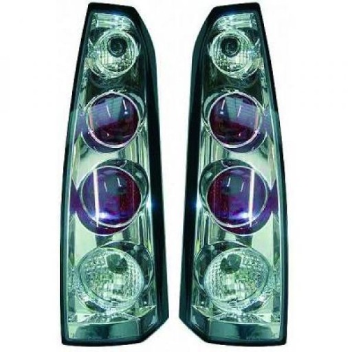 1875195 - Ліхтарі задні opel meriva 03-10 прозорі/хром 4дв