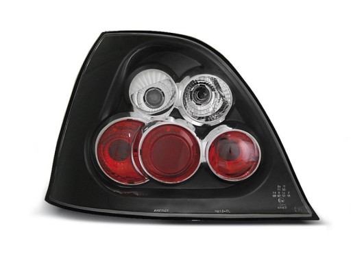 Rover 200/25 Задні світильники 11.95-05 Чорний настройка спортивного спорту дизайн