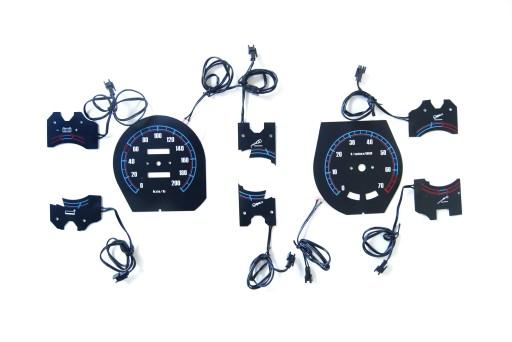 Lancia Beta Montecarlo Щити Лічильника Indiglo