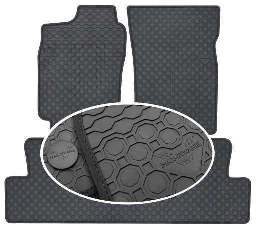 Lancia Ypsilon HB 1995-2003 Коврики резиновые PrimeLiner - черные