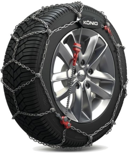 Цепи König Cg-9 гр.100 215/55R17 225/45R18 235/40R18 Самонатяжные