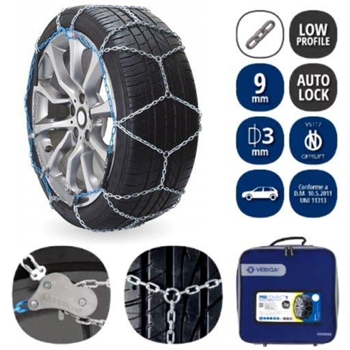 Ланцюги VERIGA ProCompact 215/65R17 215/60R17 235/60R16 255/50R16 225/65R1