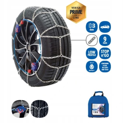 Цепи Veriga STOP&GO 185/80R14 215/40R17