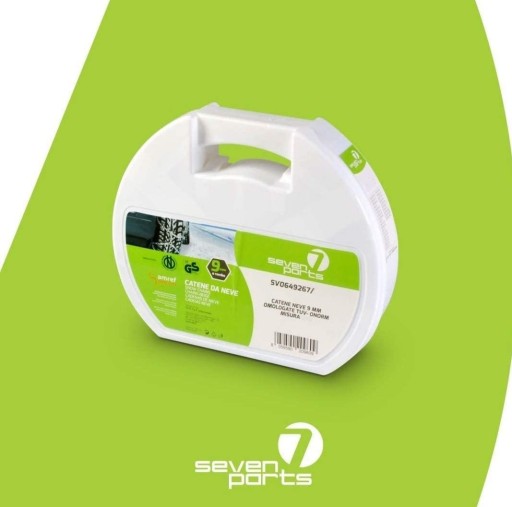 Ланцюги протиковзання 9 мм OMOL ONORM Розмір 070 1B9