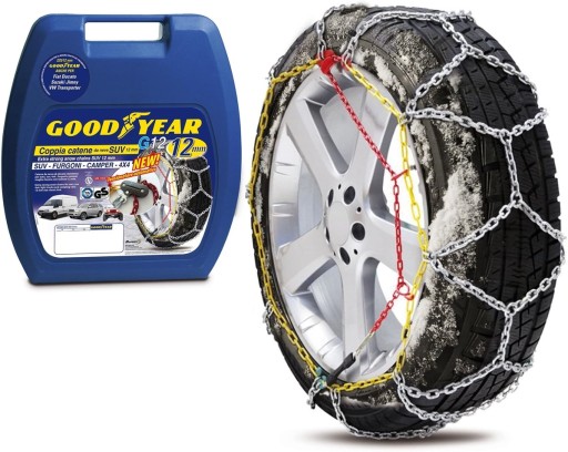 Ланцюги протиковзання GOODYEAR 12 мм Bottari 235 KN 77933