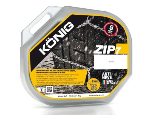 Ланцюги протиковзання König Zip 7 гр.97 205/65/16 205/55/17 245/40/17