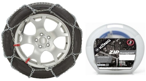 Ланцюги протиковзання konig zip 230 215/70r15 міцні