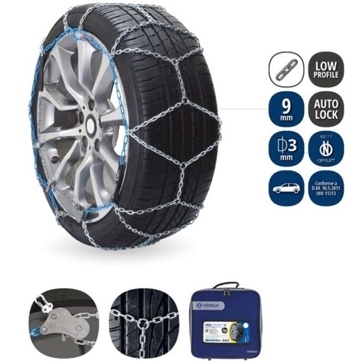 Ланцюги протиковзання VERIGA PRO COMPACT 9-140