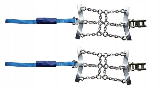 Цепи противоскольжения снег зима секционные секции для грузовиков универсальные