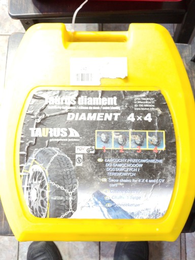 Зима цепи противоскольжения автобус внедорожник 4x4 фургон с колесами 225/65r16 taurus