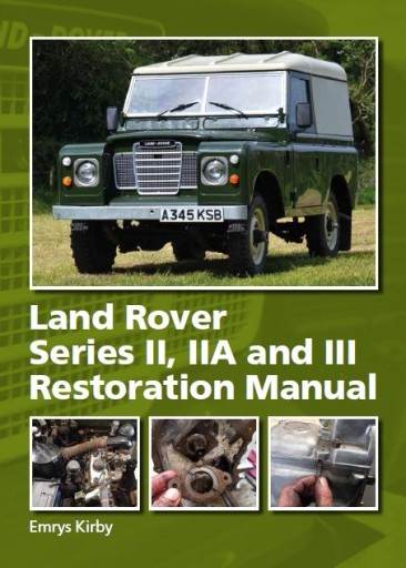 Land Rover 88 109 series 2 2a 3 (1958-1985) Kirby 24h інструкція з відновлення