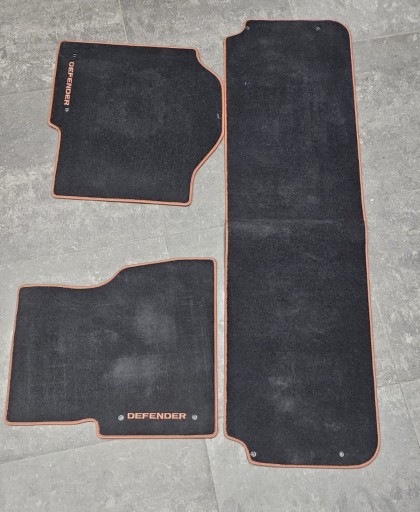 Велюрові килимки Land Rover Defender Познань