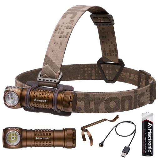 MACTRONIC SIRIUS H12 Аккумуляторный светодиодный налобный фонарь 1200 лм