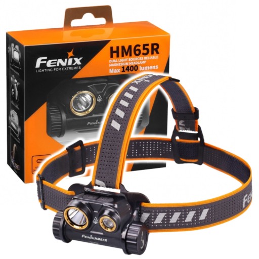 Світлодіодний налобний ліхтар Fenix ​​​​HM65R 1400lm USB-C IP68 7 режимів