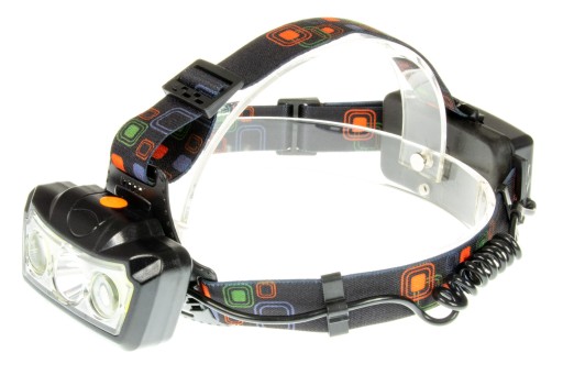 Туристичний налобний ліхтар T6 + 2xCOB 10W - LC029