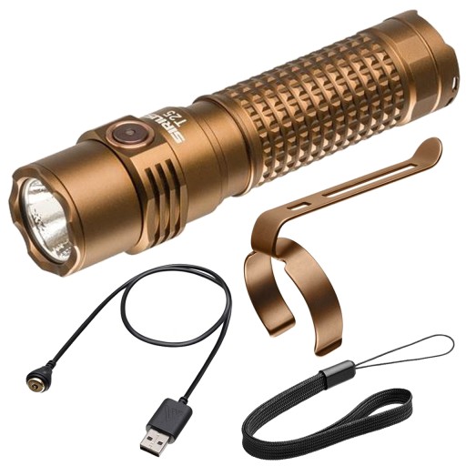 Светодиодный фонарик ручной перезаряжаемый очень мощный MACTRONIC SIRIUS T25 2500 лм