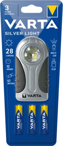 Світлодіодний ліхтарик Silver Light 3AAA Varta VARTA Consumer Batteries