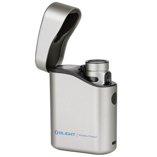 Ліхтарик Olight Baton 4 Premium Edition Titanium 1300 лм із зарядним кейсом