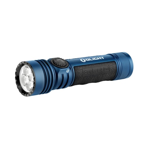 Фонарик Olight Seeker 4 Pro Cool White Midnight Blue - 4600 лм + БЕСПЛАТНО