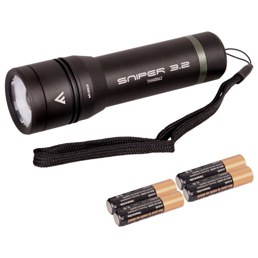 Тактический военный ручной фонарь SNIPER 3.2 MACTRONIC 420 лм водонепроницаемый
