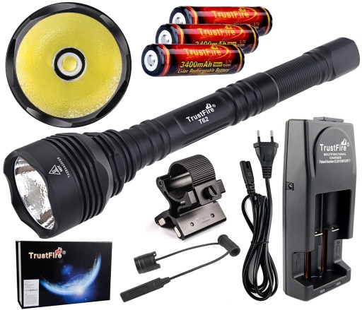 Trustfire тактичний ліхтарик CREE xhp70 комплект XXL