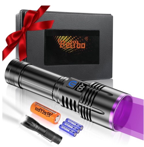 УФ-ліхтарик 365 нм 30 Вт фільтр ZWB2 Чорне світло Подарунок Янтарні мінерали