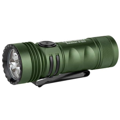 Аккумуляторный фонарь EDC Olight Seeker 4 Mini OD Green 1200 люмен