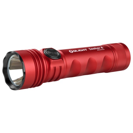 Ліхтарик EDC акумуляторний Olight Seeker 4 Red - 3100 люмен
