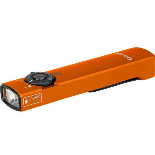 Ліхтарик EDC акумуляторний з індикатором Olight Arkfeld Orange 1000 люмен