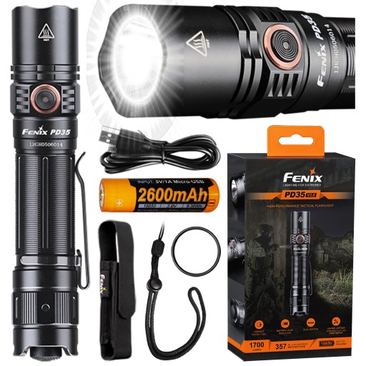 Світлодіодний ліхтарик Fenix PD35 V3. 0 1700lm 357 м