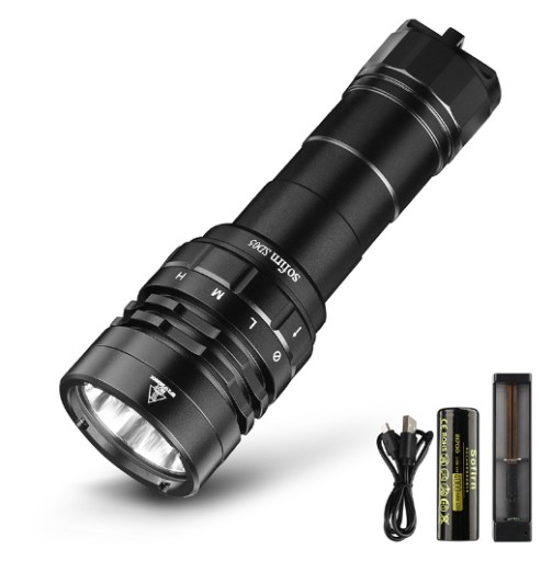 Ліхтарик для дайвінгу Sofirn SD05 5000K + 21700 клітин + зарядний пристрій