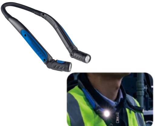 Гибкий многофункциональный фонарь 3,5Вт 350лм KINGTONY